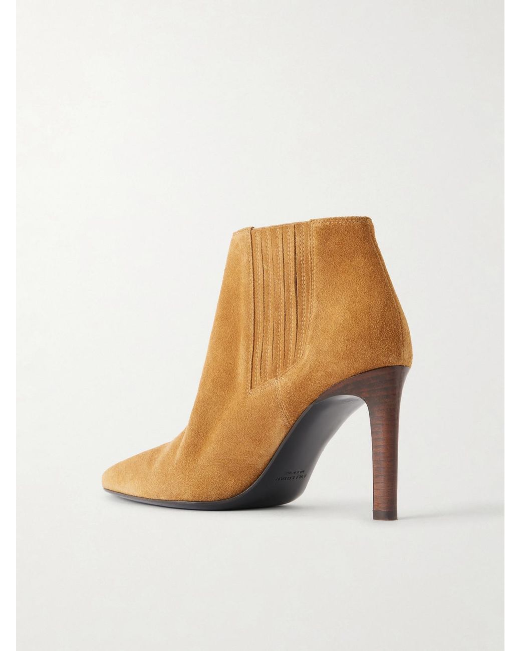 Nili Lotan Brown Lauretta Suede Ankle Boots