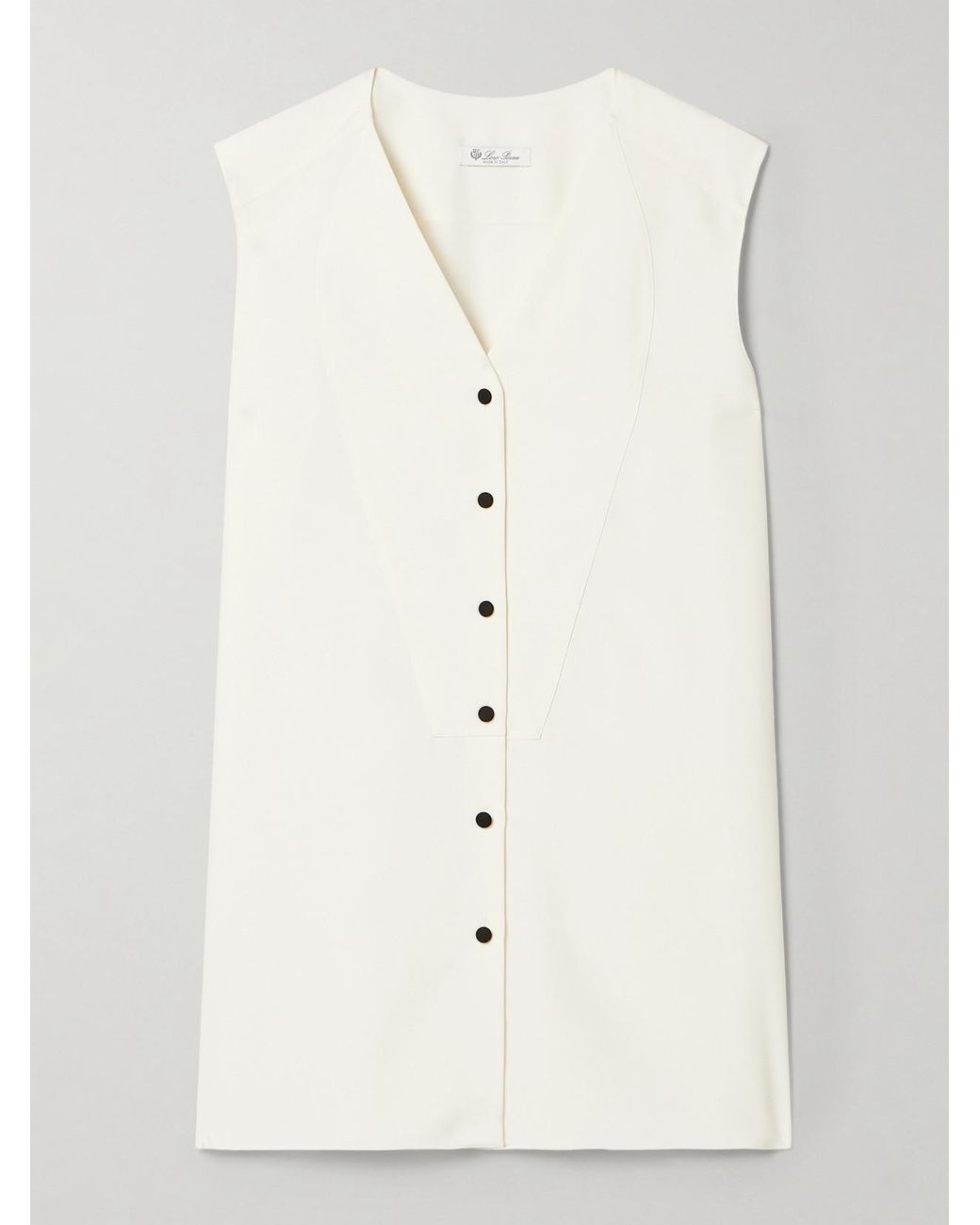 Loro Piana Natural Silk Vest