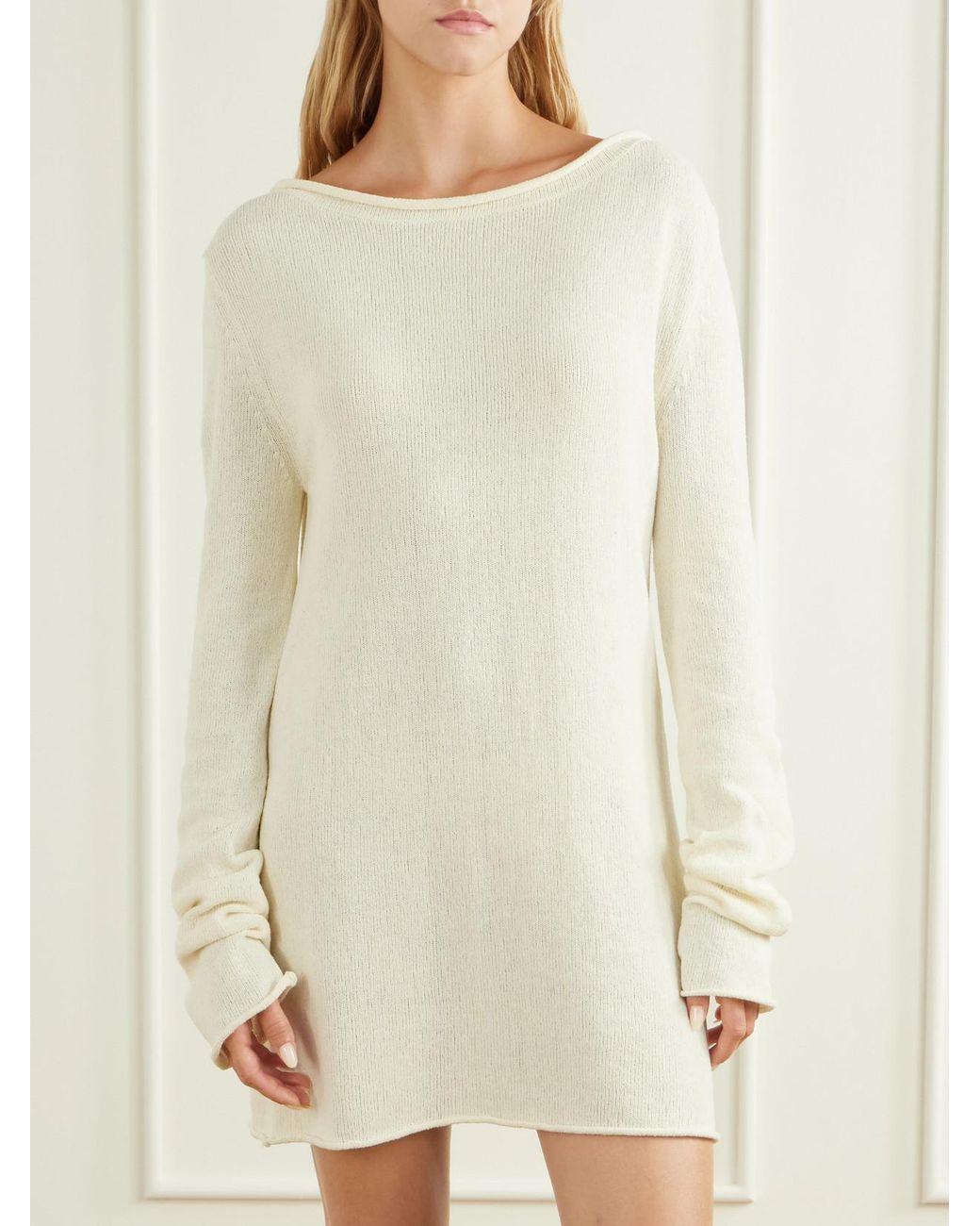 Kallmeyer Natural Yasmin Cotton-Blend Sweater