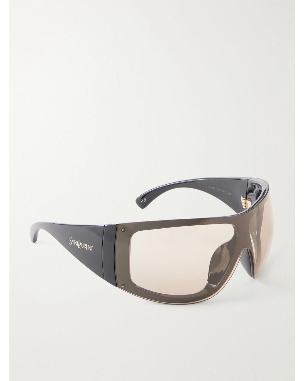 Saint Laurent Natural Sl 914 D-Frame Injected Sunglasses