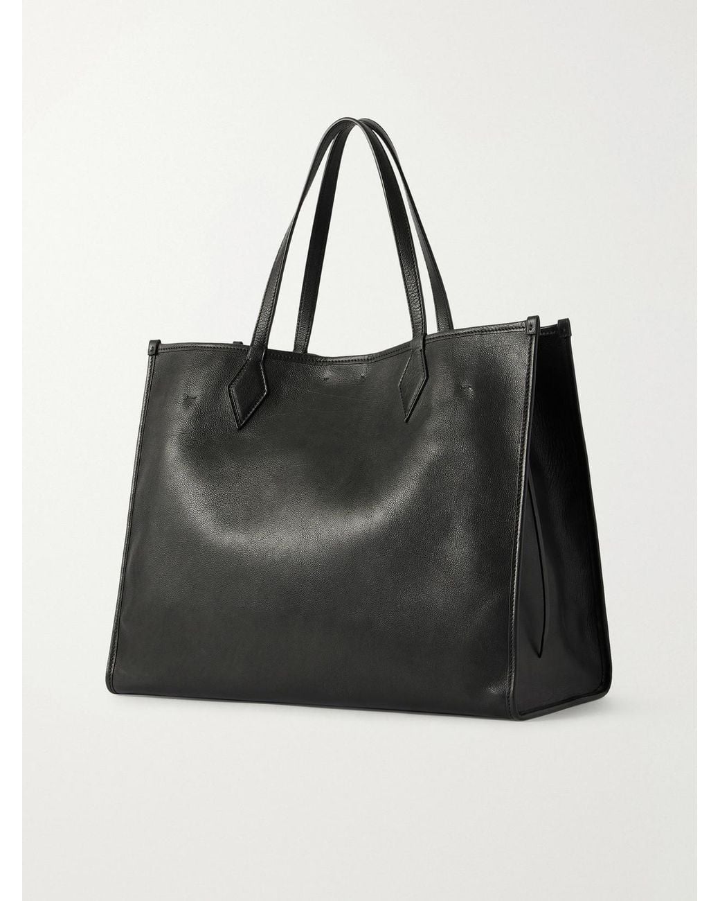 Metier Black Chameleon 41 Textured-Leather Tote