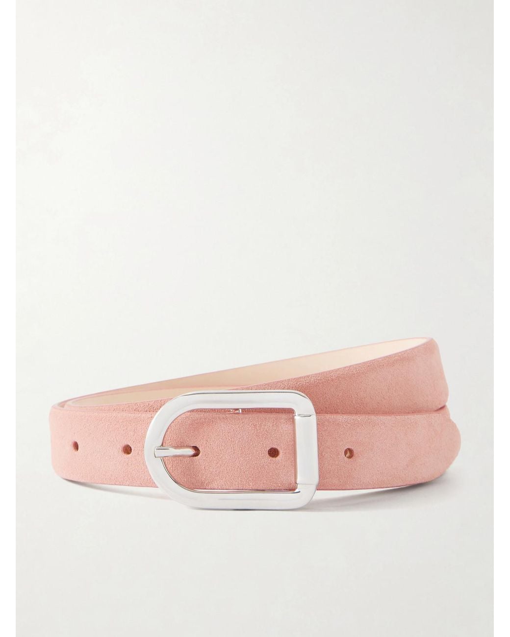 DEHANCHE Pink Mija Suede Belt