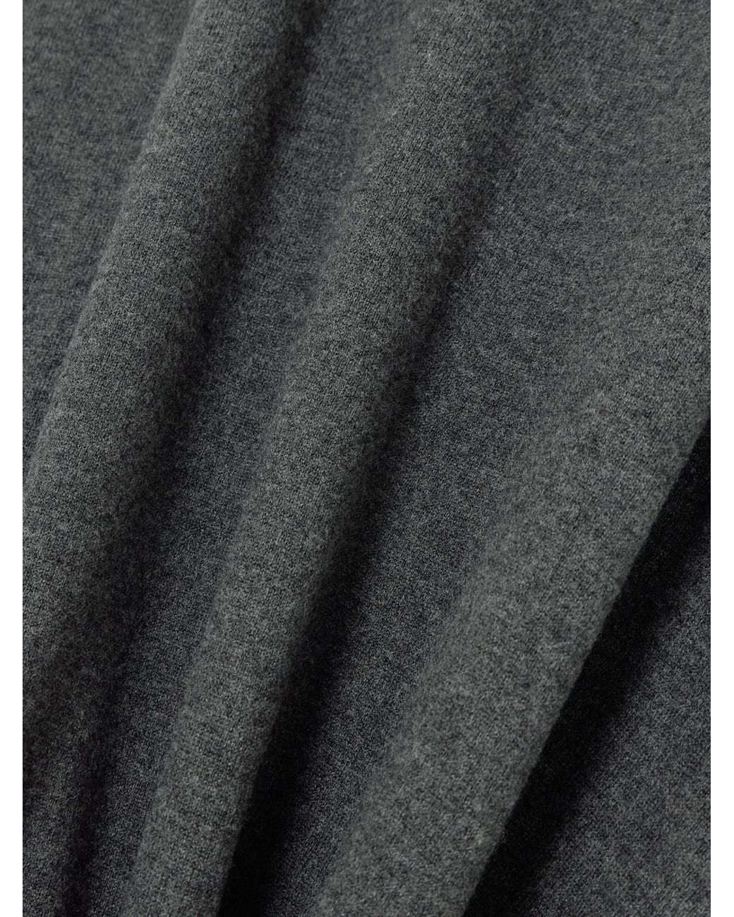 Balenciaga Gray Wool Maxi Skirt