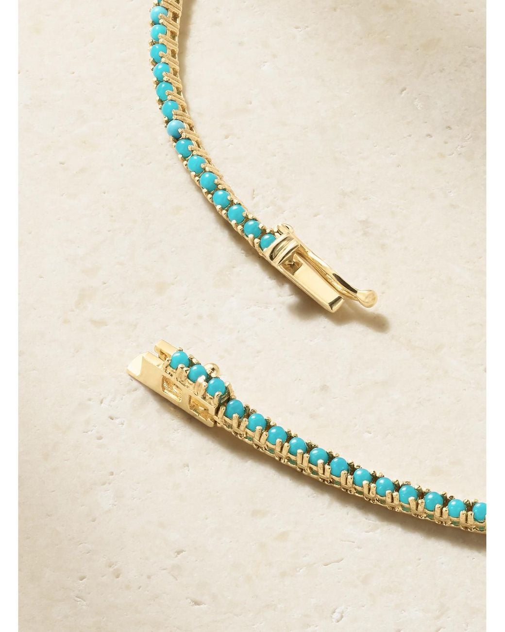 Jennifer Meyer Natural Small 18-Karat, Diamond And Tennis Necklace