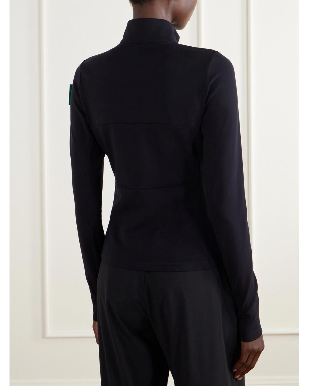 District Vision Blue Zip-Up Stretch-Jersey Jacket
