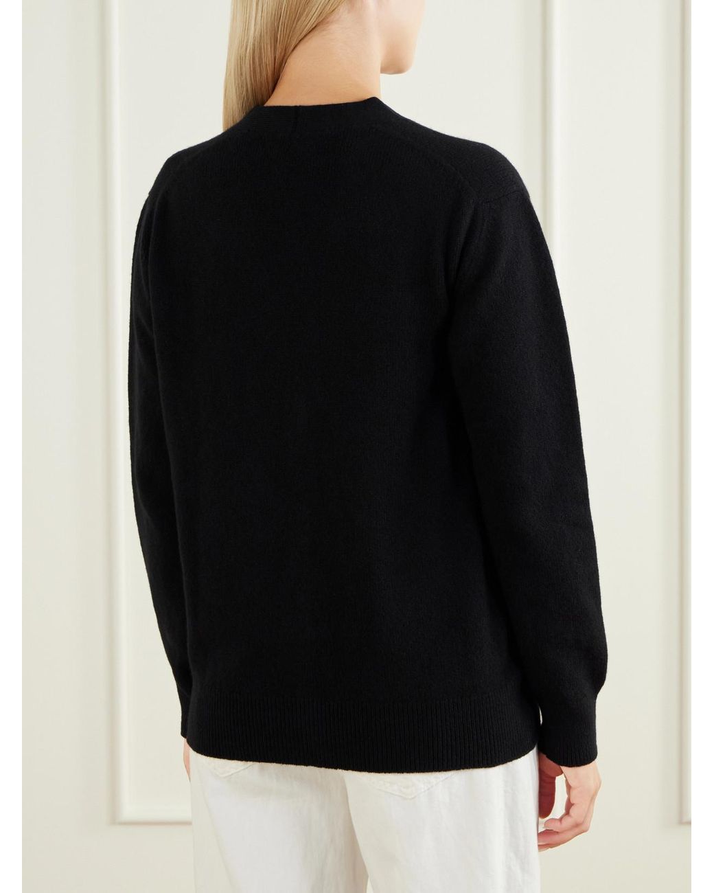 &Daughter Black Ava Wool Cardigan