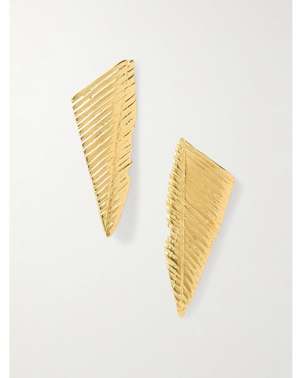 YSSO Metallic Eden Rock St Barths Ylang Ylang Vergoldete Ohrringe