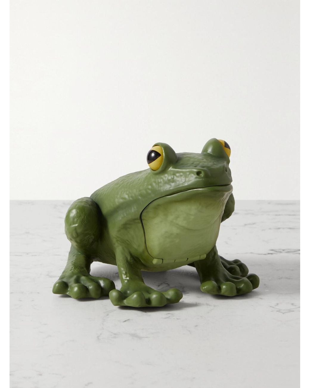 J.W. Anderson Green Frog Resin Clutch