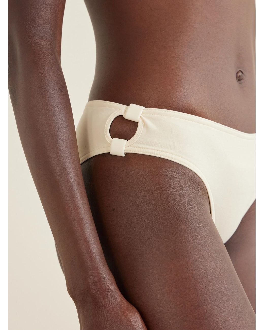 Eres Natural Clap Embellished Bikini Briefs