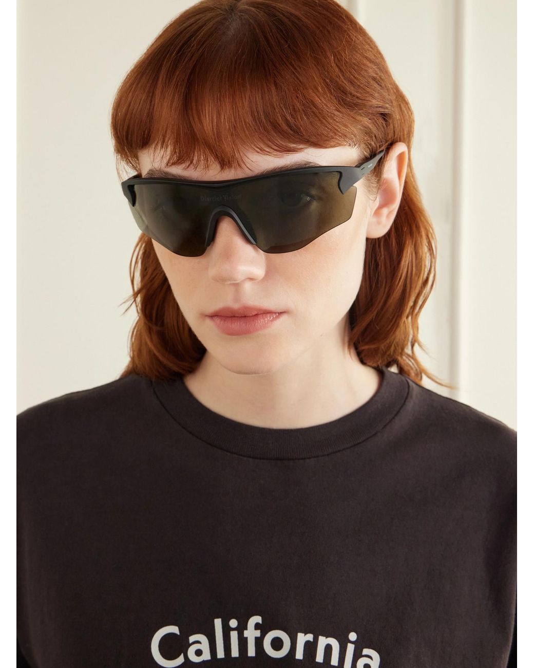 District Vision Black Junya Racer D-Frame Polycarbonate Sunglasses