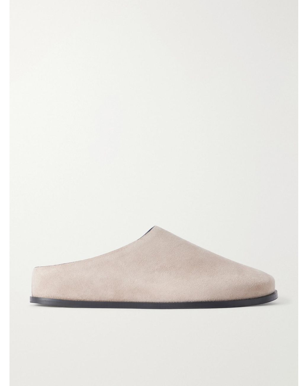 A.Emery White Lou Suede Clogs