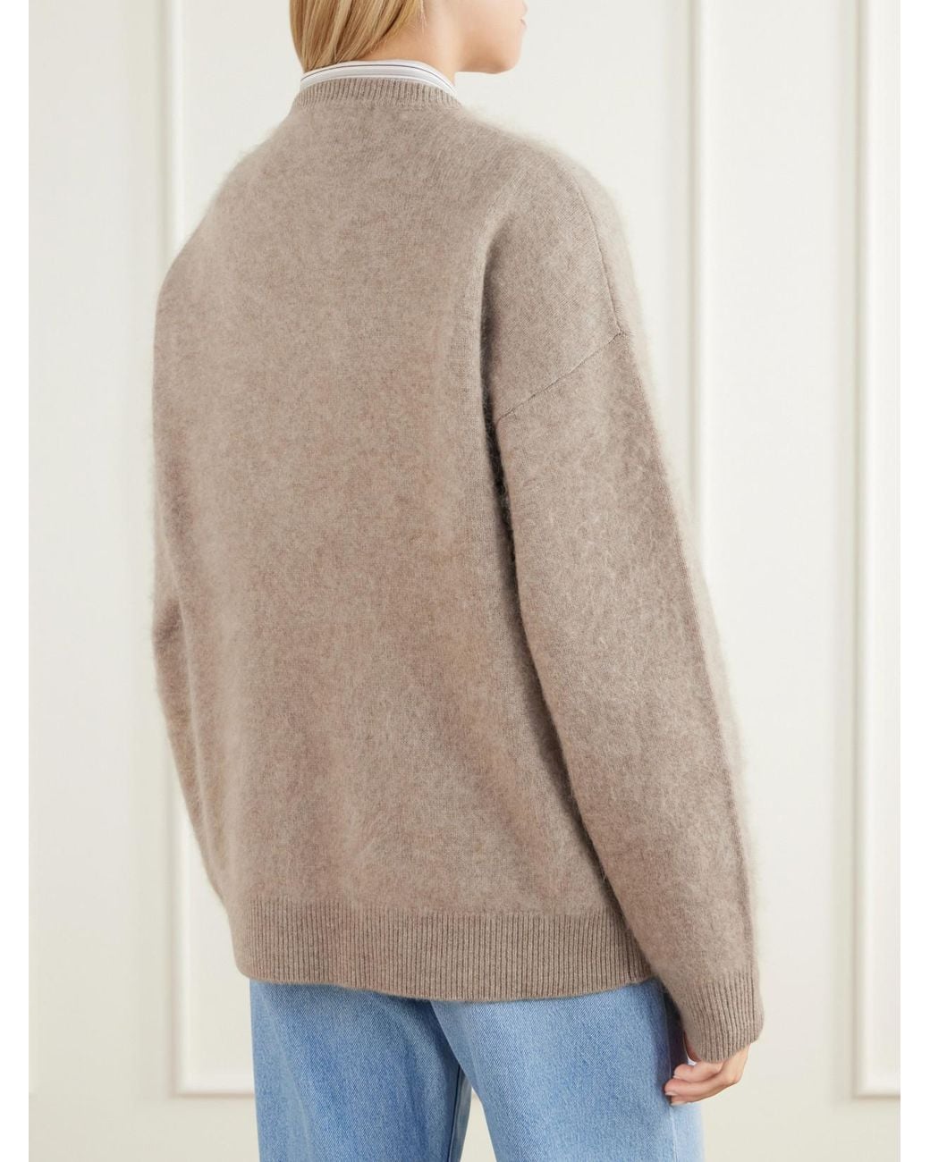 Mother Natural The Biggie Cashmere And Wool-Blend Sweater