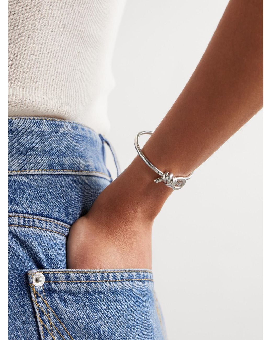 Bottega Veneta Natural Bracelet