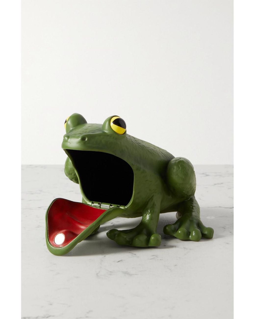 J.W. Anderson Green Frog Resin Clutch