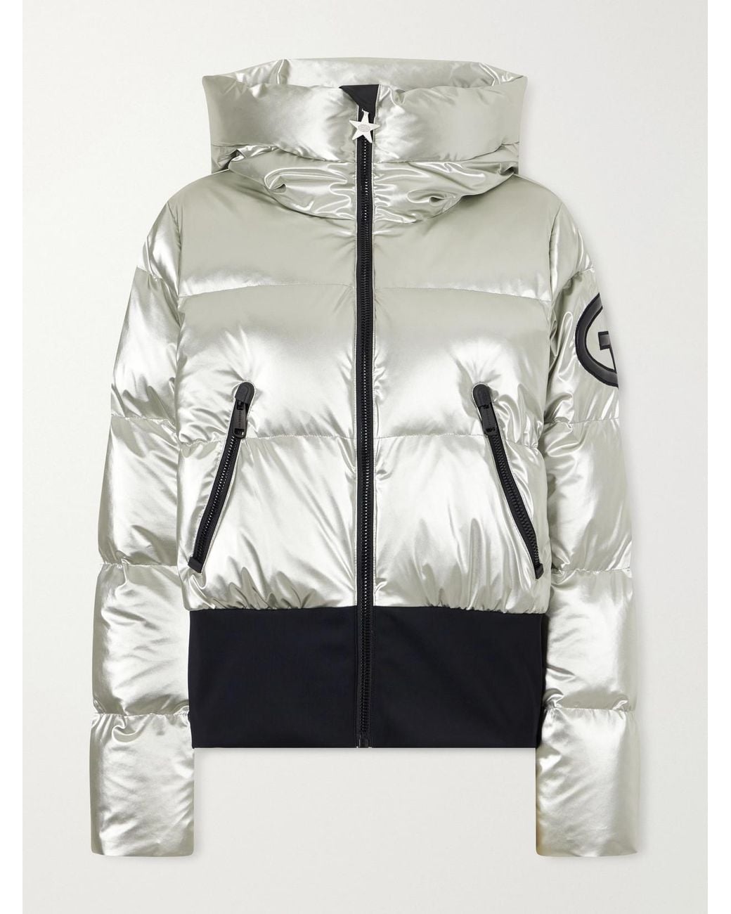 Goldbergh Gray Bombardino Hooded Ski Jacket