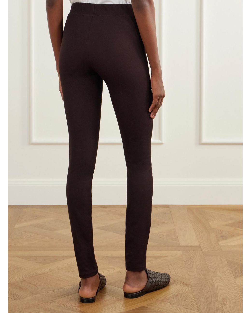 Joseph Brown Coleman Stretch-Jersey Skinny Pants