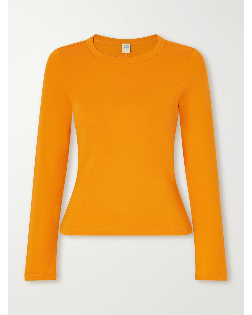 Flore Flore Orange Max Organic Cotton-Jersey T-Shirt