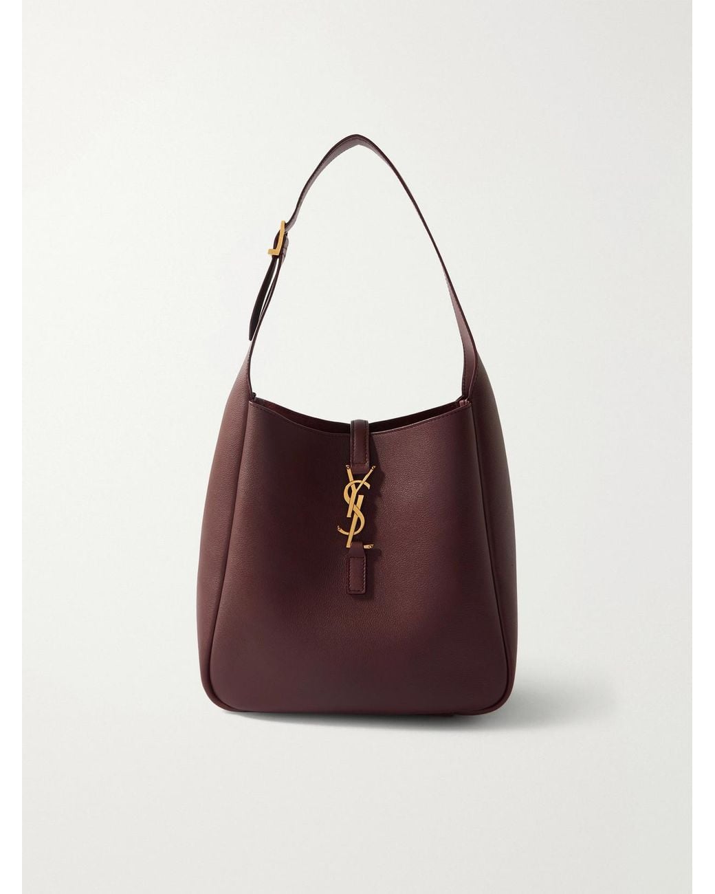 Saint Laurent Red Le 5 À 7 Supple Small Leather Shoulder Bag