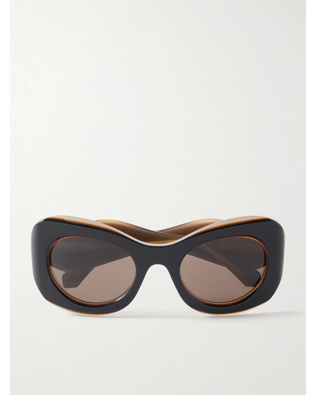 Loewe Black Paula's Ibiza D-Frame Acetate Sunglasses