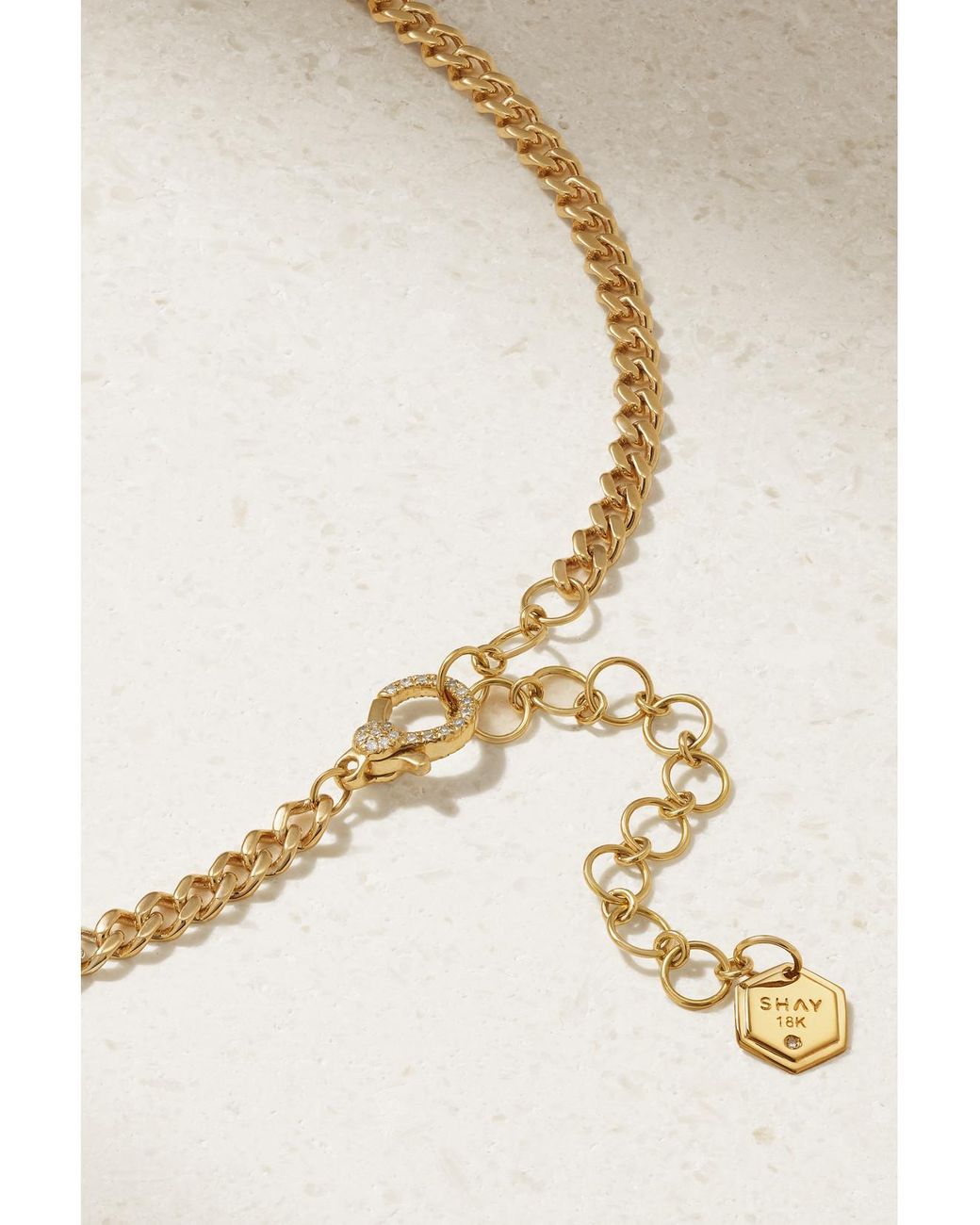 SHAY Natural 18-Karat Diamond Necklace