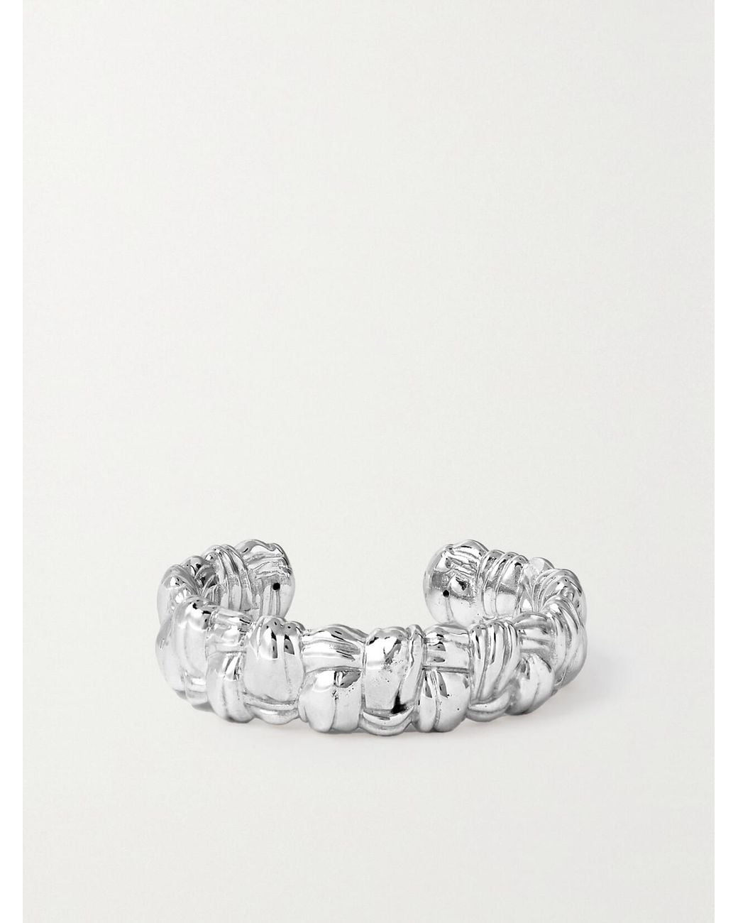 Bottega Veneta Natural Intrecciato Cuff