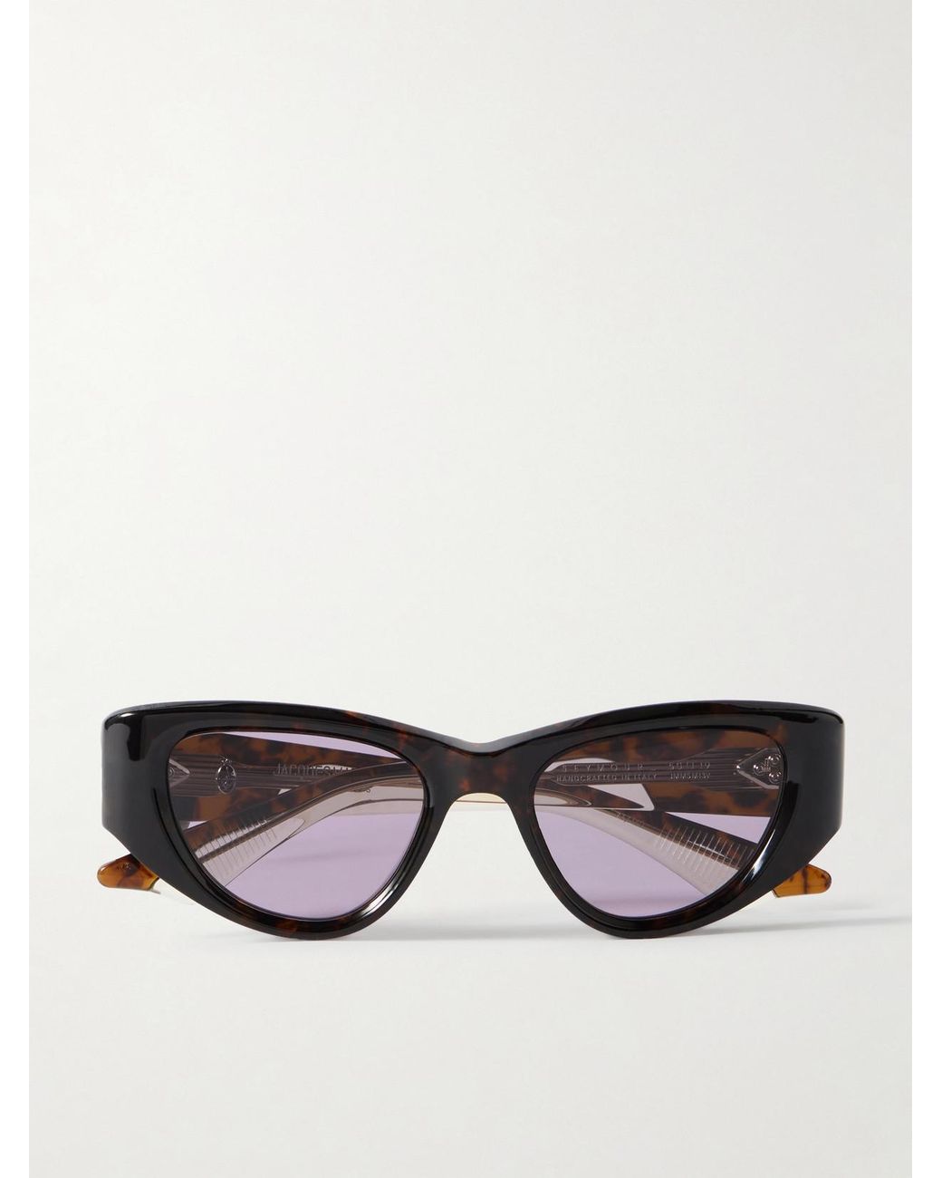 Jacques Marie Mage Multicolor Seymour D-Frame Acetate Sunglasses