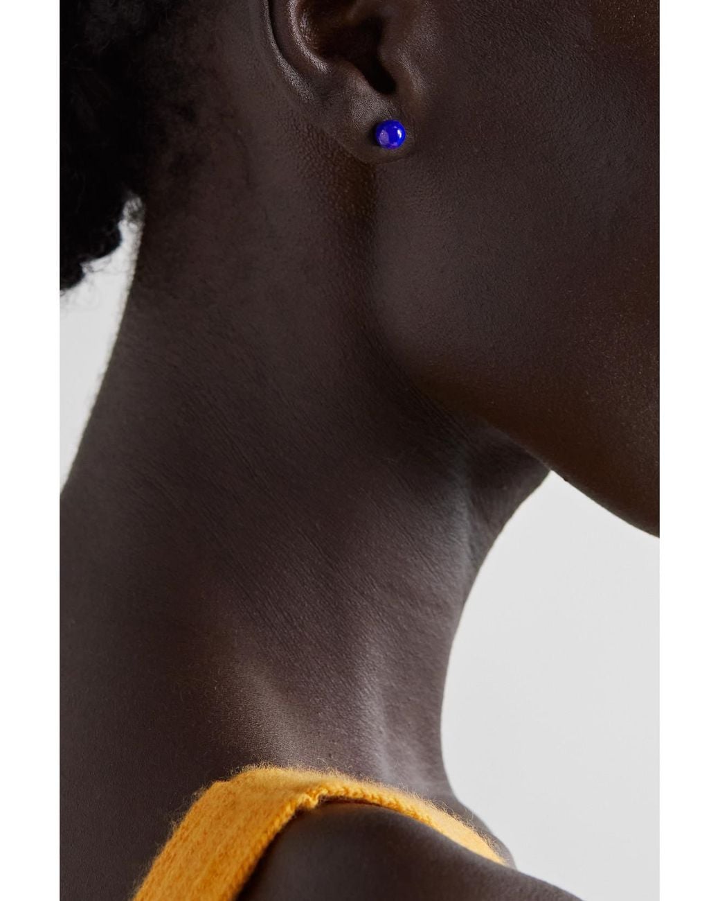 Mateo Blue 14-Karat Lapis Lazuli Earrings