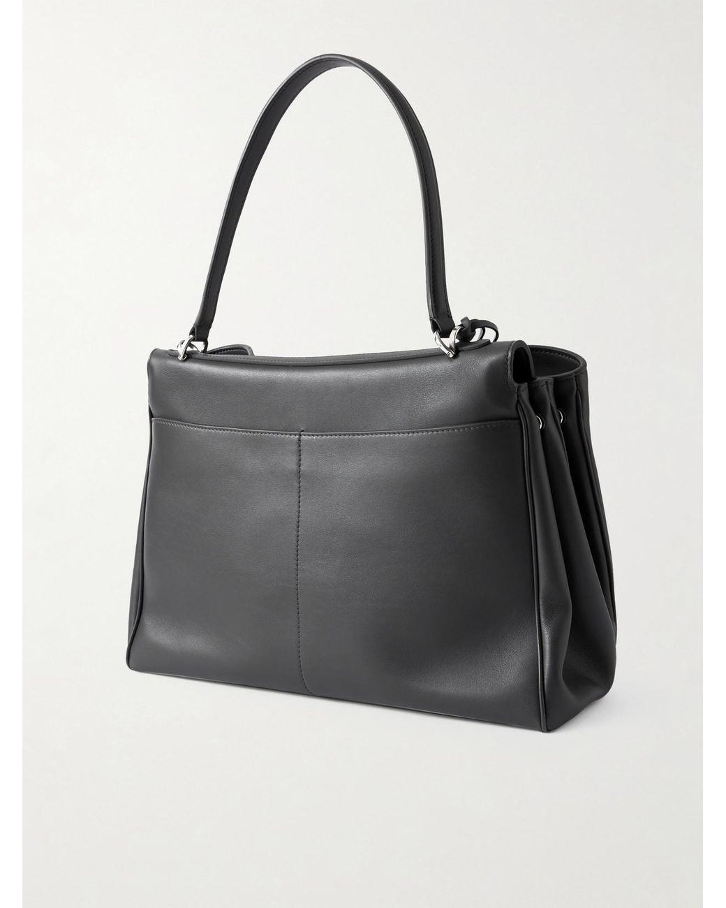 Balenciaga Black Rodeo Medium Leather Shoulder Bag