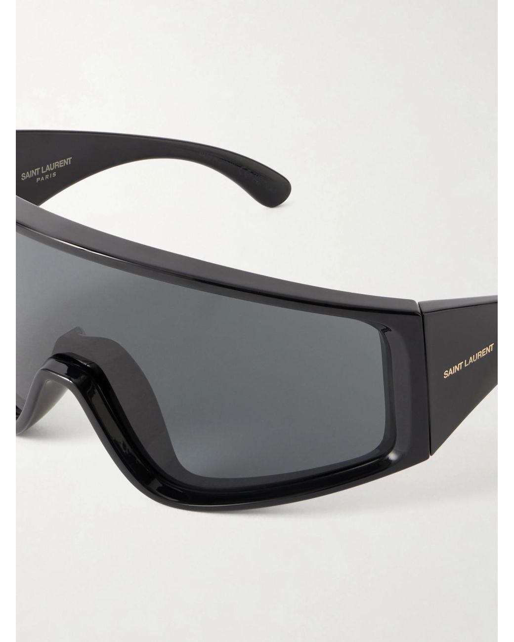 Saint Laurent Gray Sl 969 D-Frame Injected Sunglasses