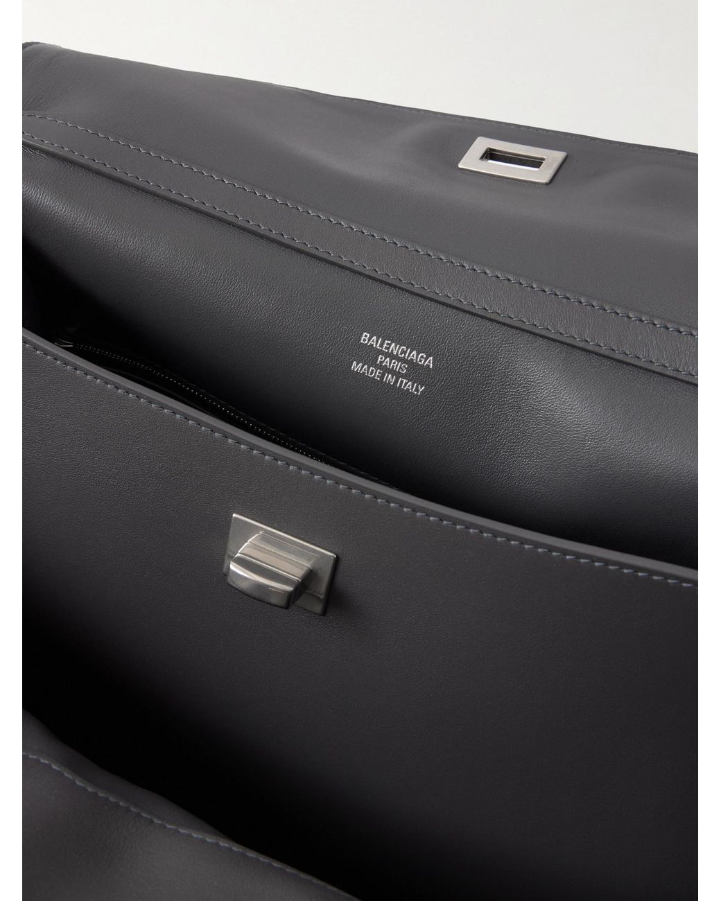 Balenciaga Black Rodeo Medium Leather Shoulder Bag