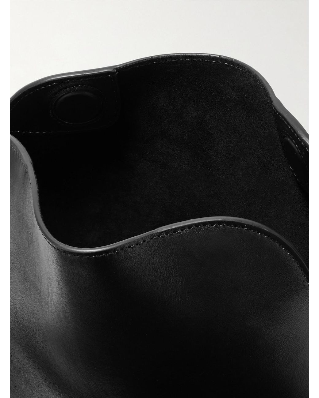 Amanu Black The Zambia Embellished Leather Tote