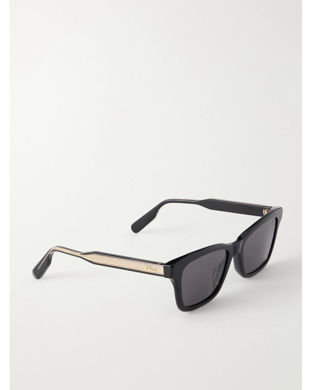Dior Black Dior Ribbon S2I Square-Frame Acetate Sunglasses