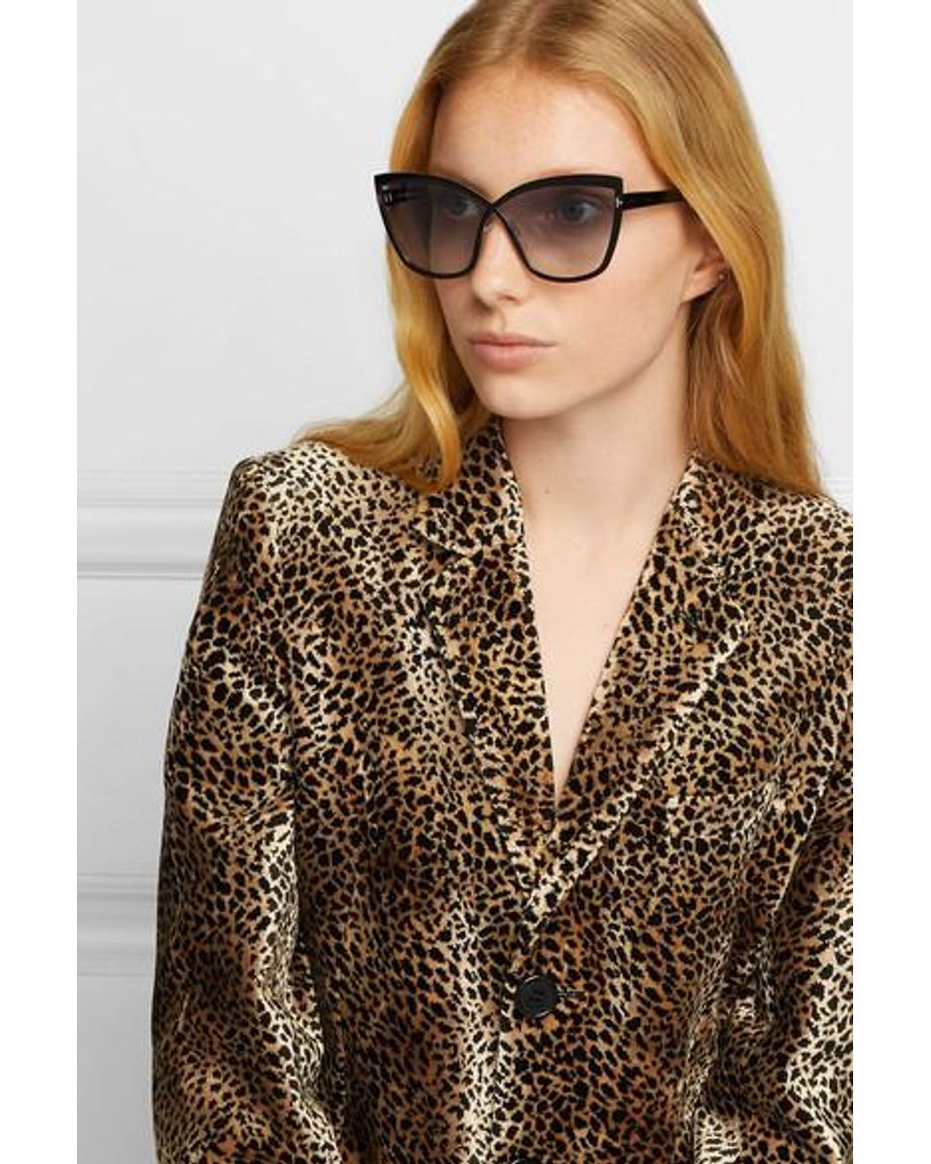 Tom Ford Sandrine Cat-eye Acetate And 