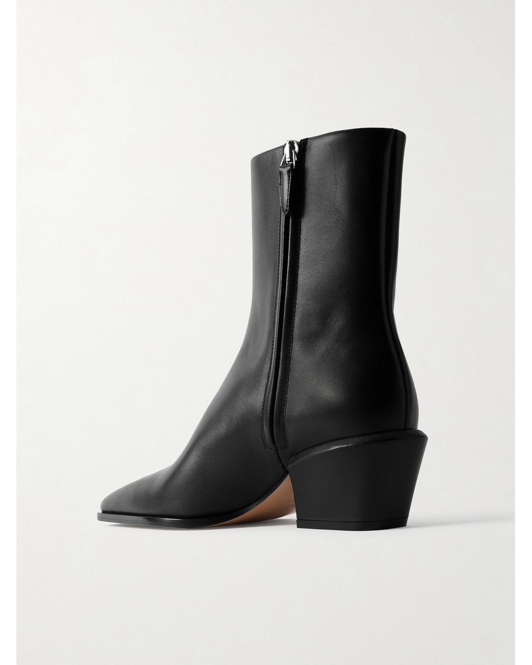 Paris Texas Black Bettina 50 Leather Ankle Boots