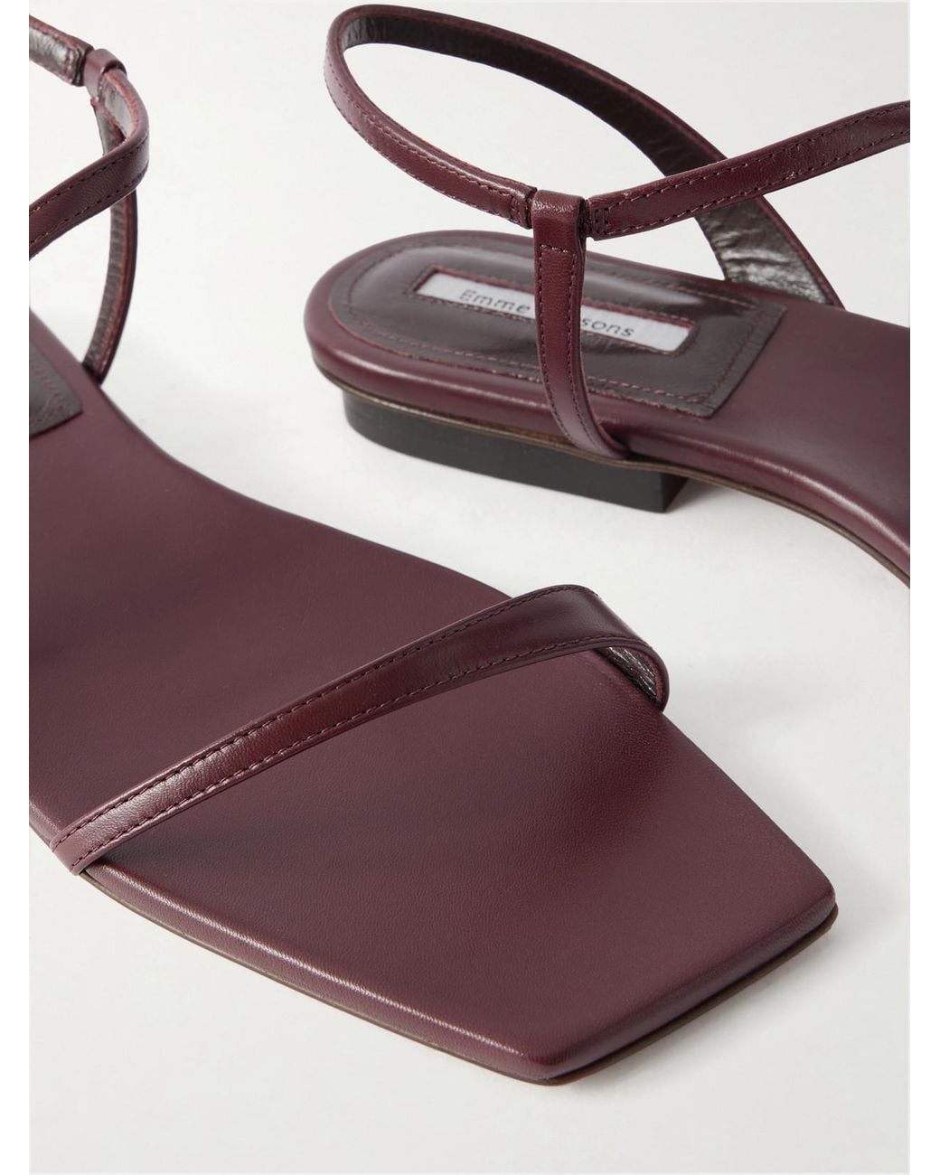 Emme Parsons Natural Delice Leather Sandals