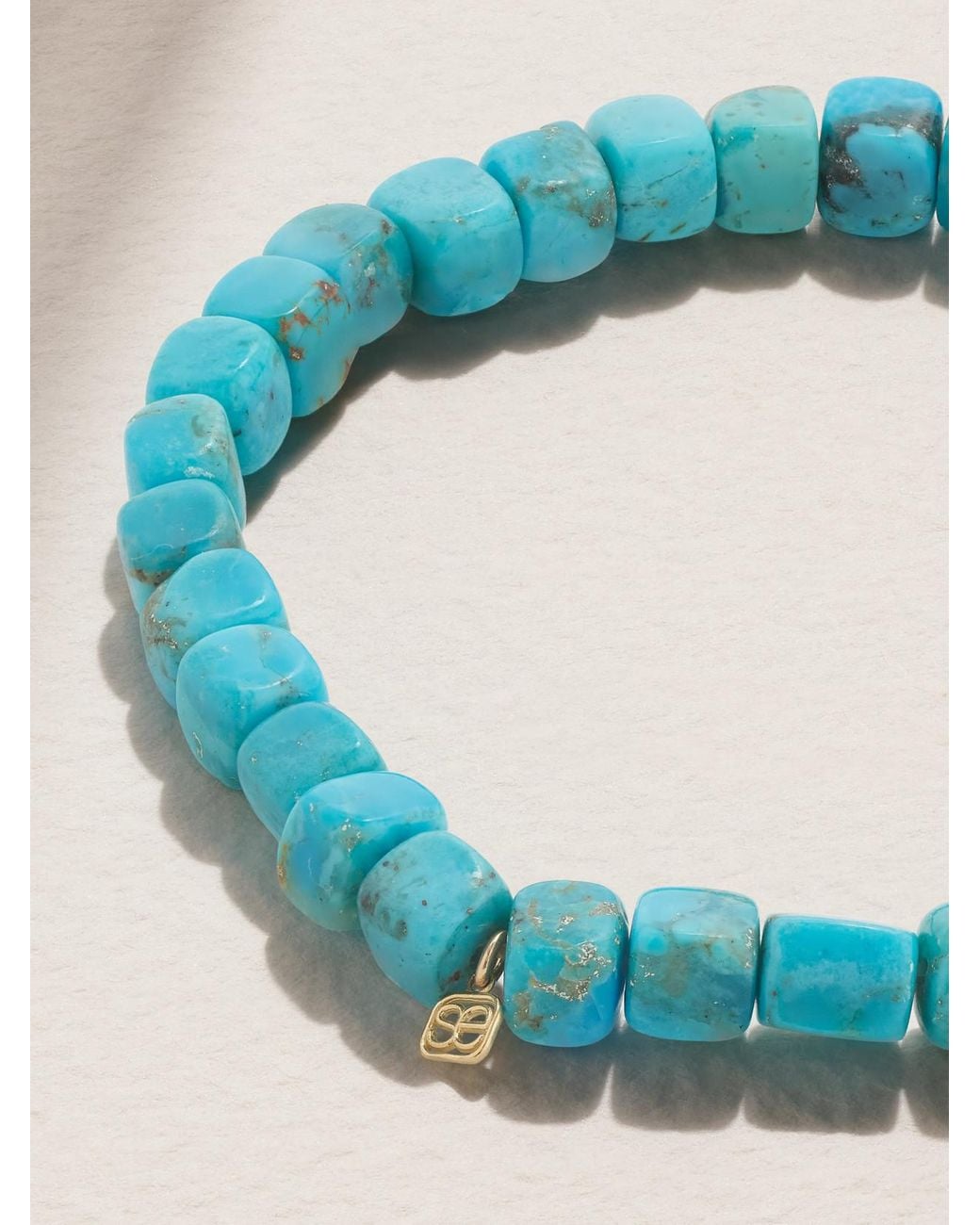 Sydney Evan Blue Eye 14-Karat Bracelet