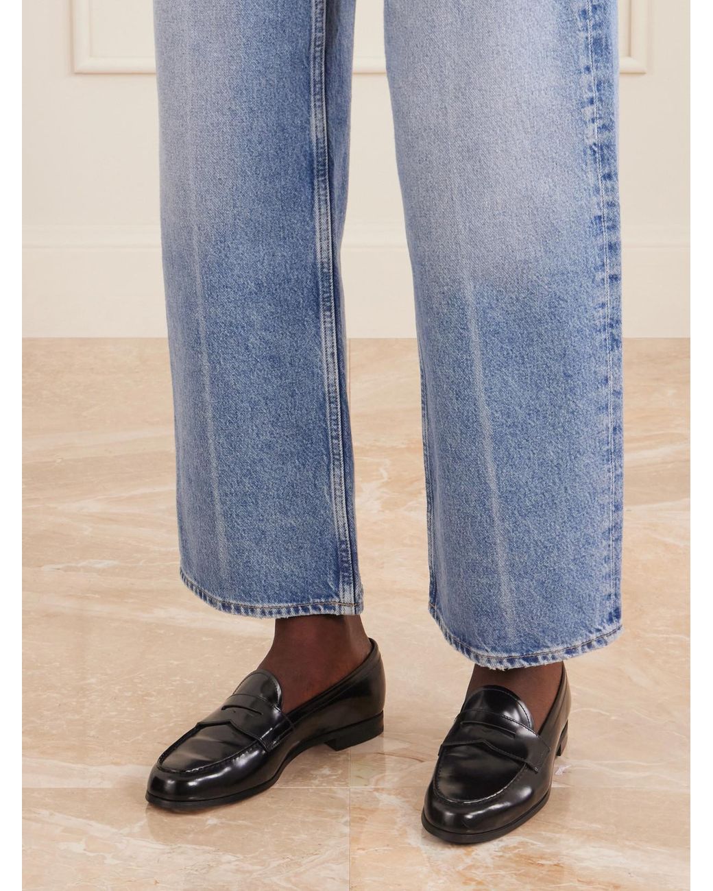 Church's Black Natalie Leather Loafers