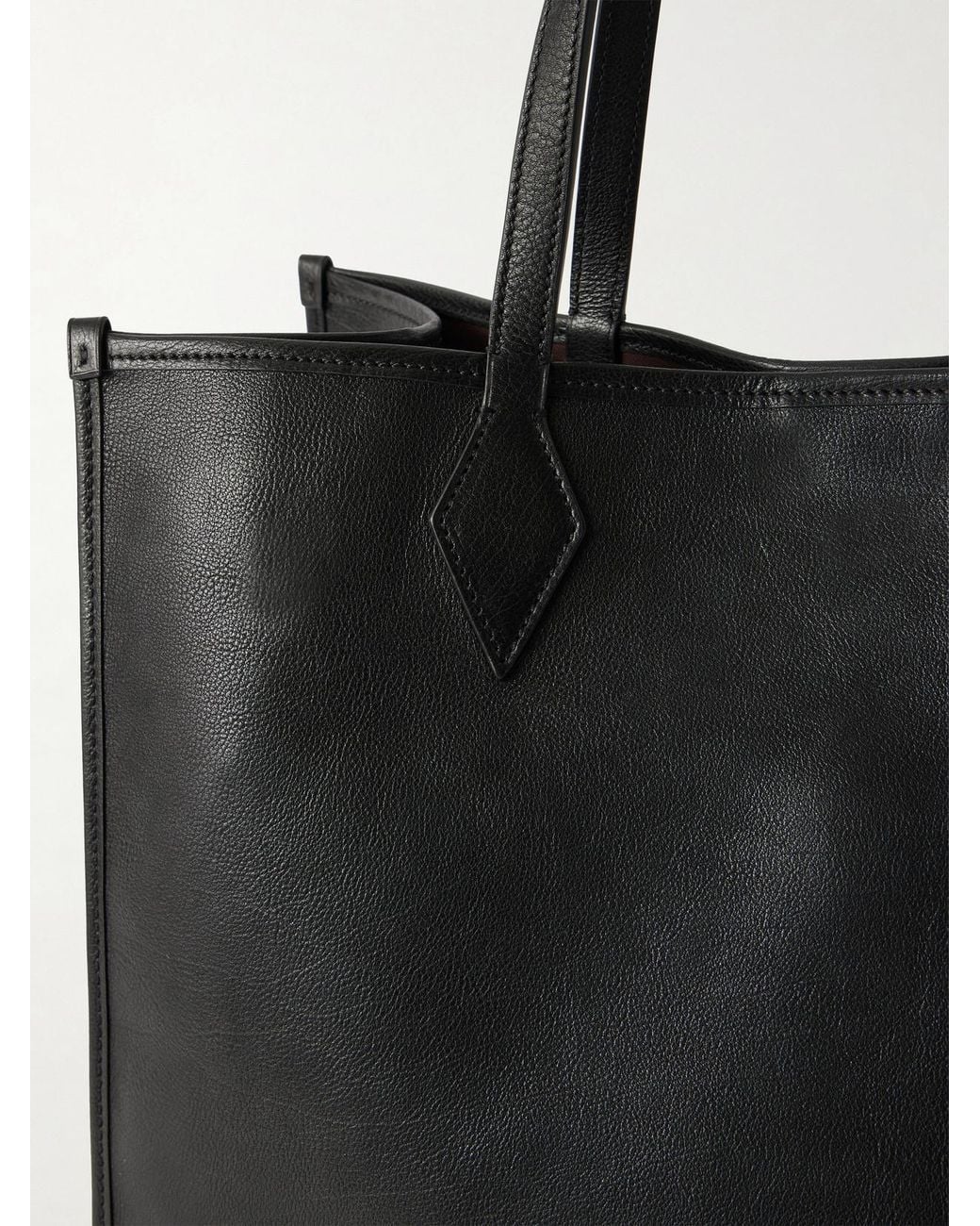 Metier Black Chameleon 41 Textured-Leather Tote