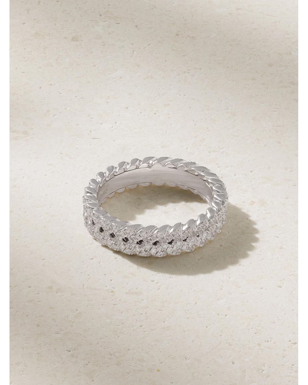 Anita Ko Natural 18-Karat Diamond Ring
