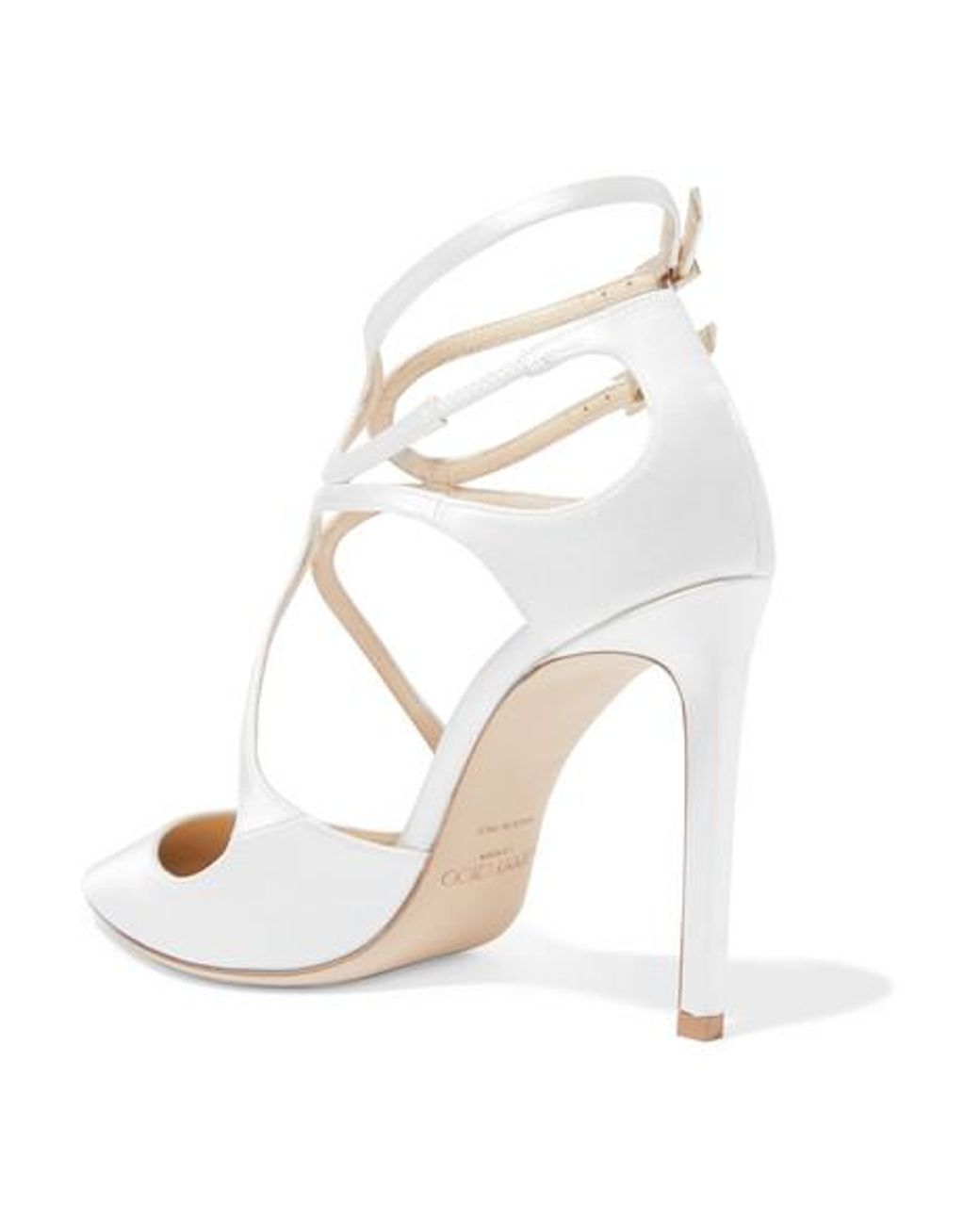 Jimmy choo discount lancer white