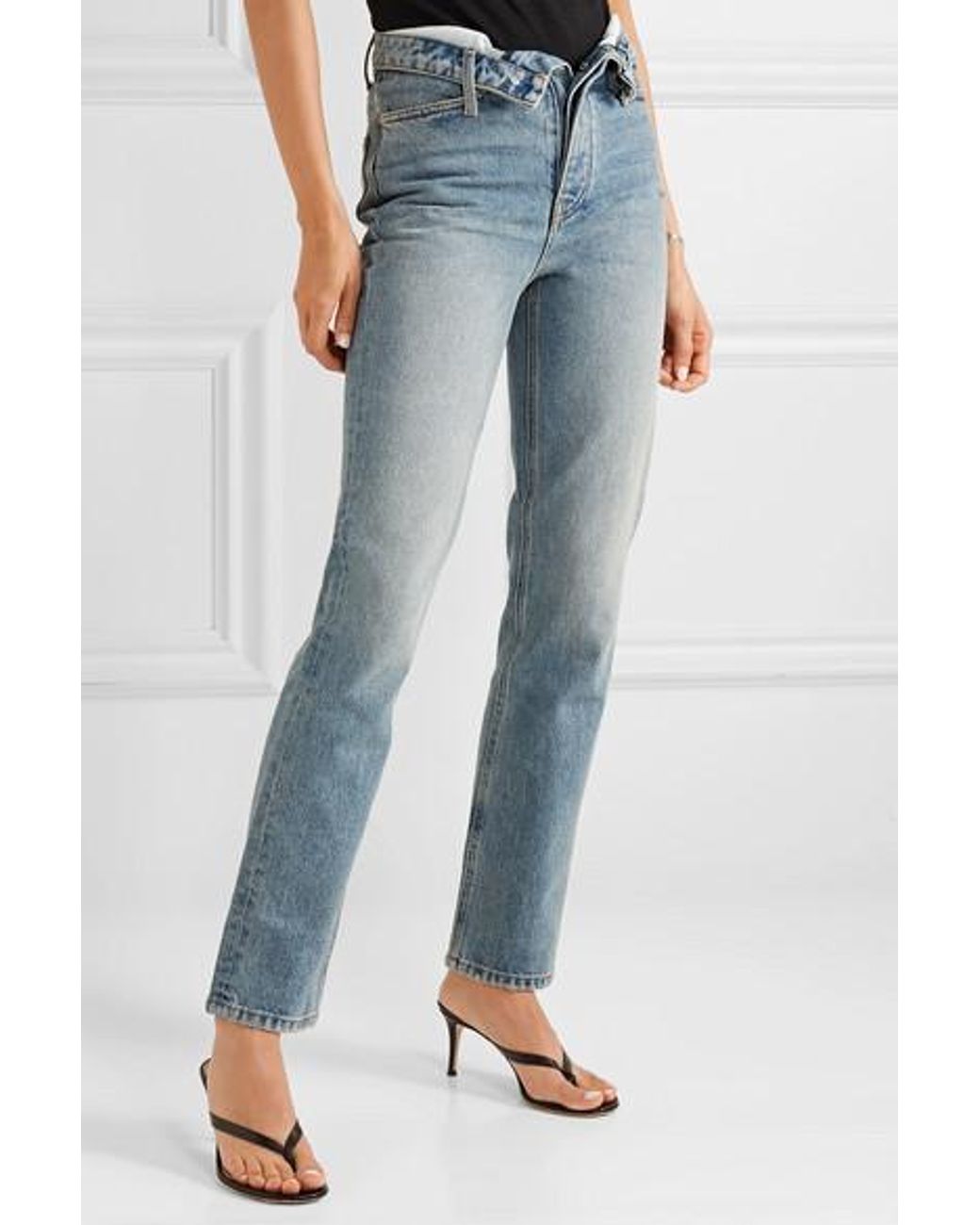 Alexander Wang Denim Cult Flip Fold 