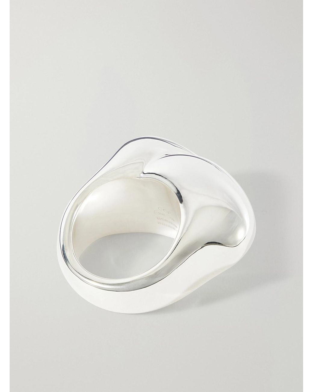 Camille Surault White Dowdow Sterling Ring