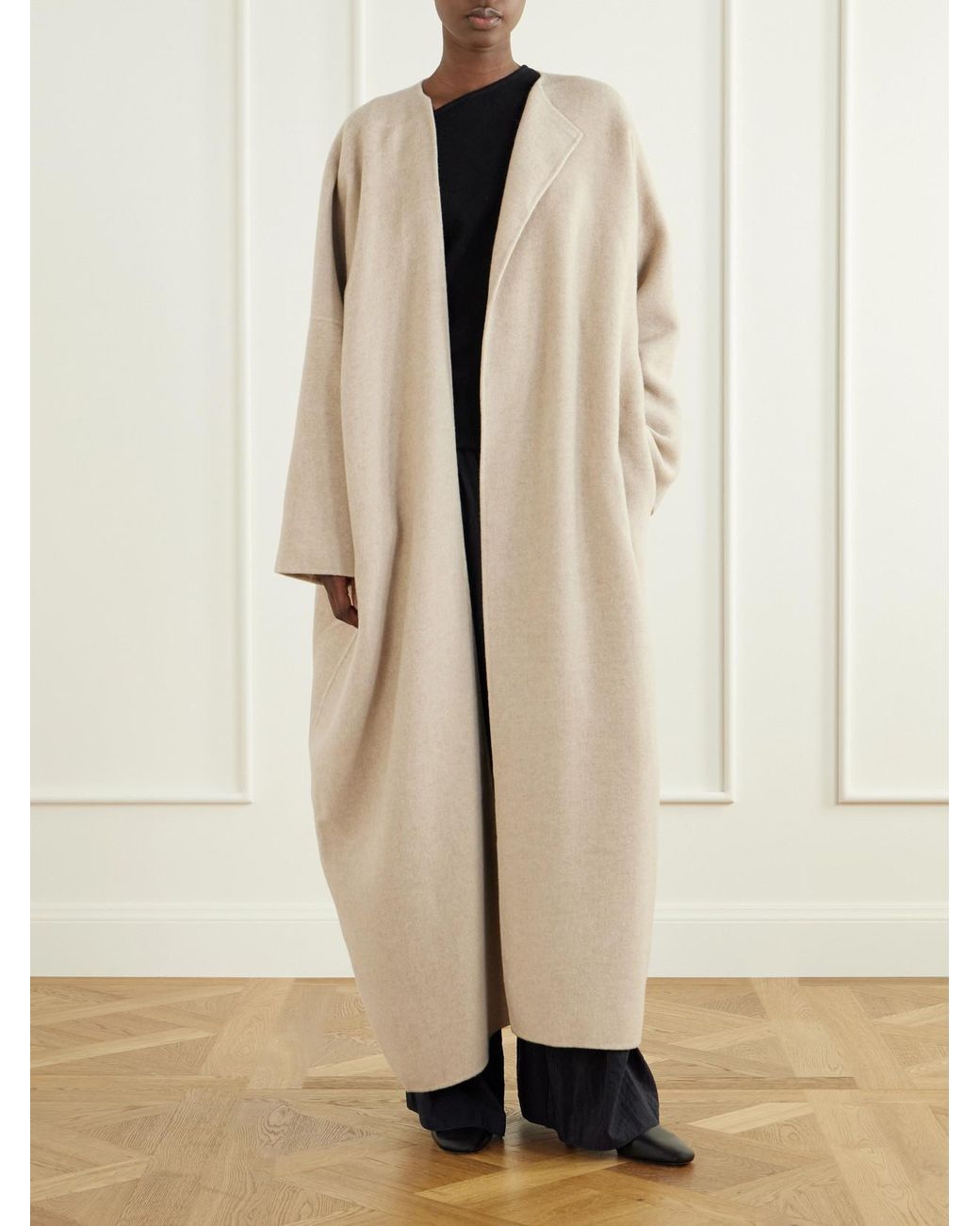 Ruohan Natural Cashmere Coat