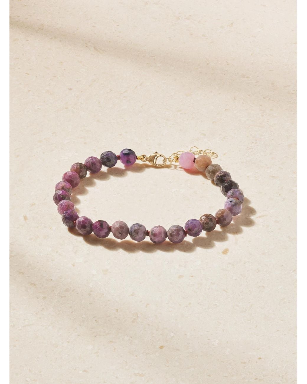 JIA JIA Natural 14-Karat Ruby Bracelet