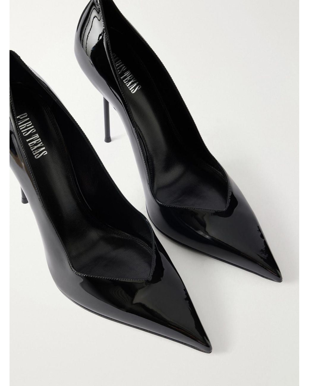 Paris Texas Black Lidia 105 Patent-Leather Pumps