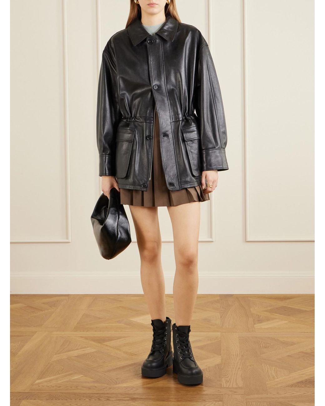 Gianvito Rossi Black 20 Leather Ankle Boots