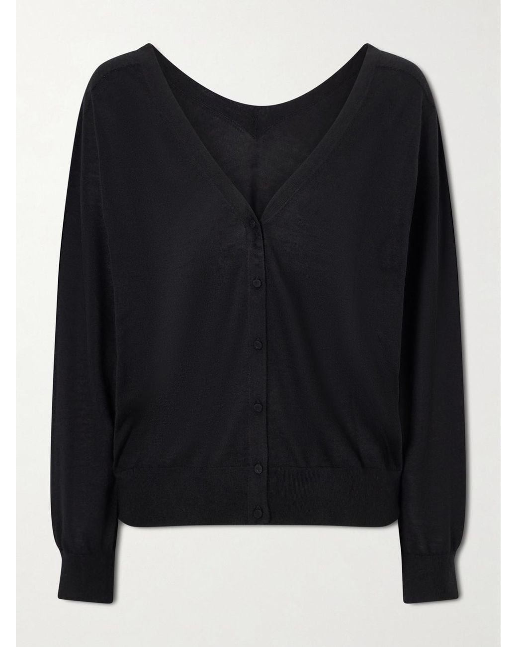 arch4 Black Marisol Cashmere Cardigan