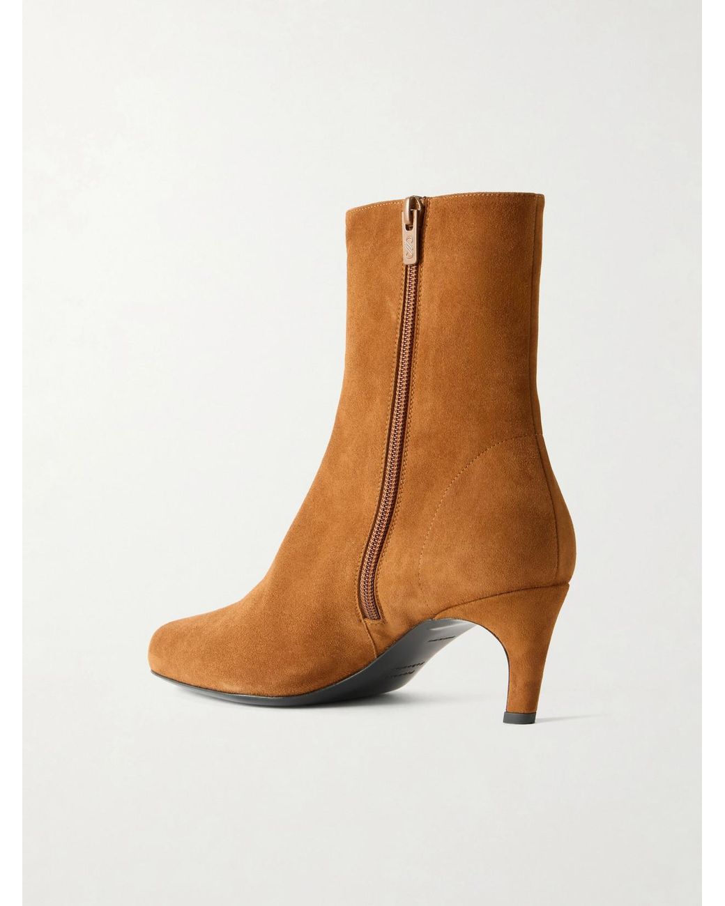 Proenza Schouler Brown Uma 60 Leather Ankle Boots
