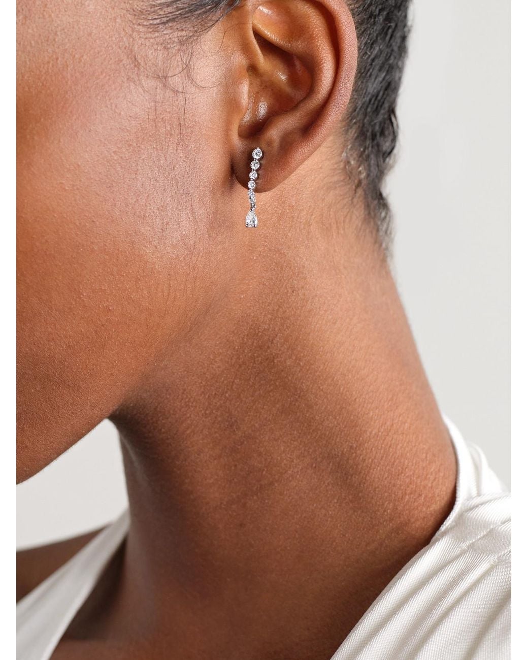 Anita Ko Natural 18-Karat Diamond Single Earring