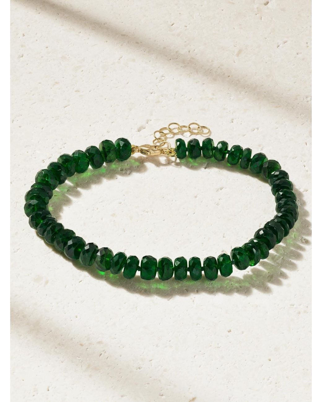 JIA JIA Green Oracle 14-Karat Chrome Diopside Bracelet